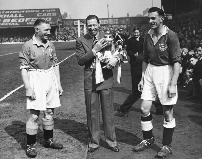 George Formby at Football Match