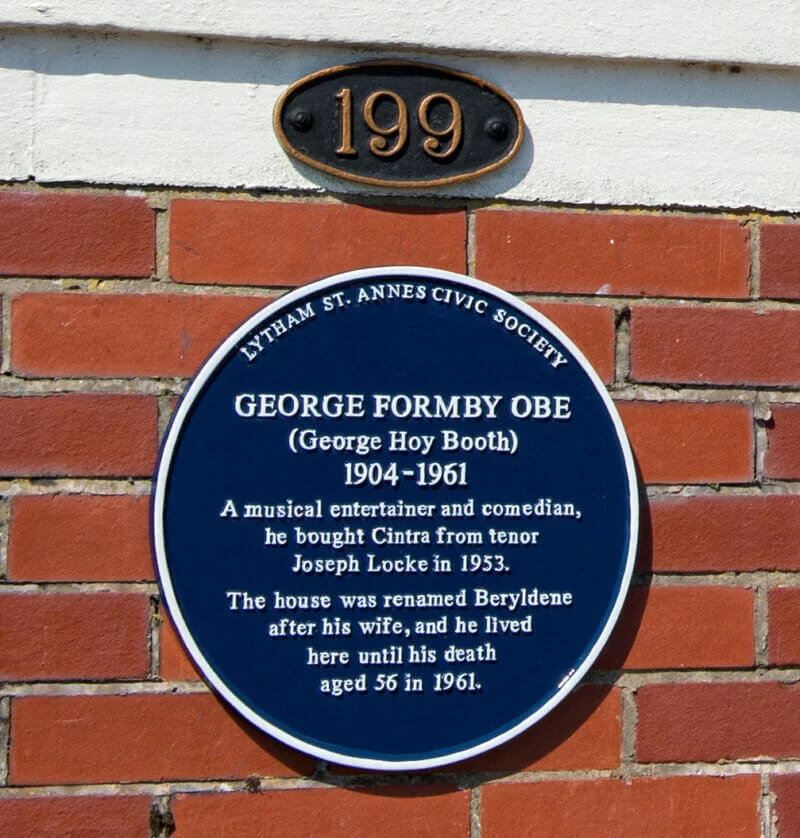 George Formby Plaque Unveiled at Home