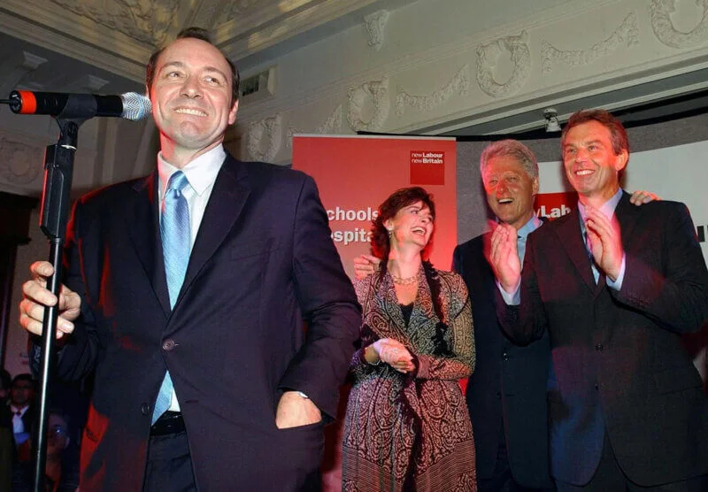 Kevin Spacey, Bill Clinton & Tony Blair Attend Labour Party Conference