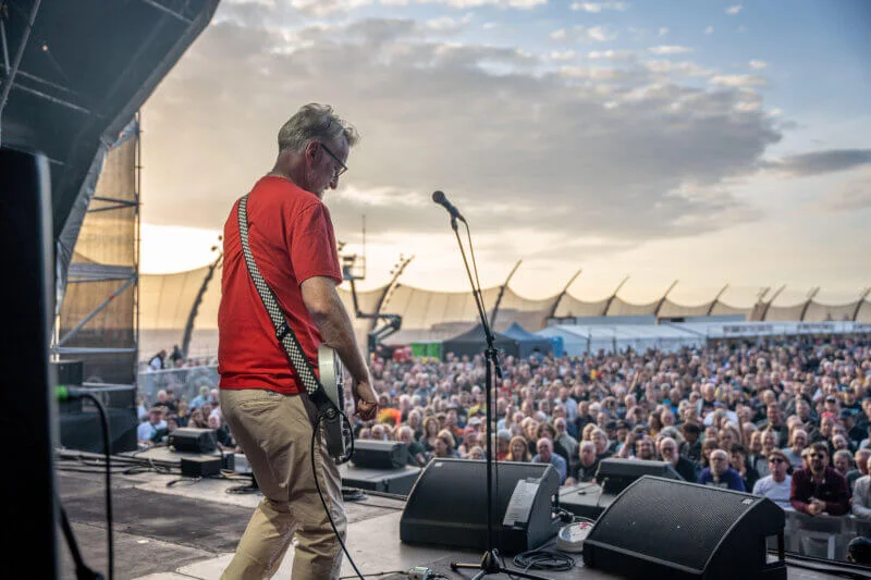 Billy Bragg at the Rebellion Festival