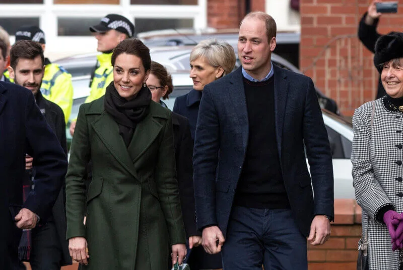 Prince William and Kate Middleton visit Blackpool Tower