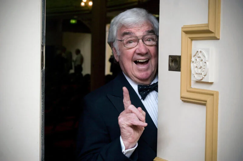 Frank Carson Meets the Queen in Blackpool