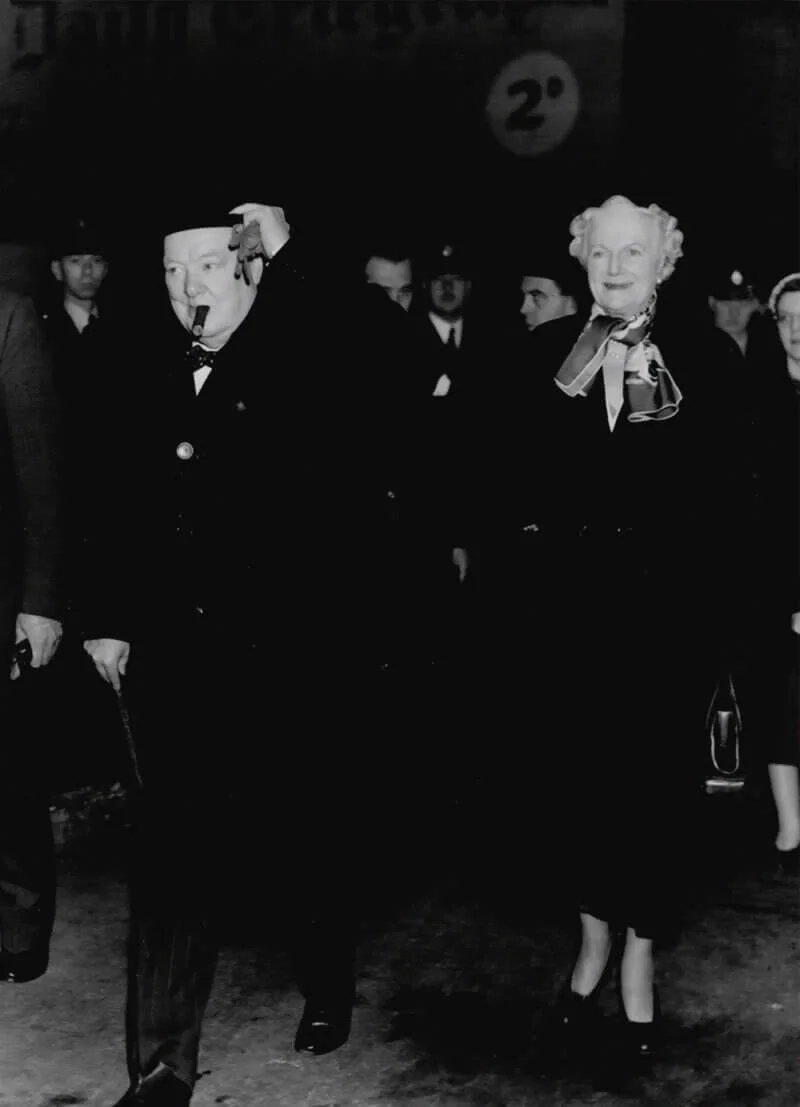 Churchill Off to Party Conference in Blackpool