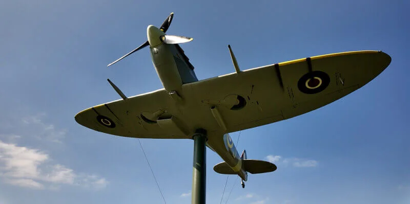 Fairhaven Lake Spitfire Memorial