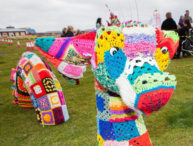 Knitting for a Guinness World Record