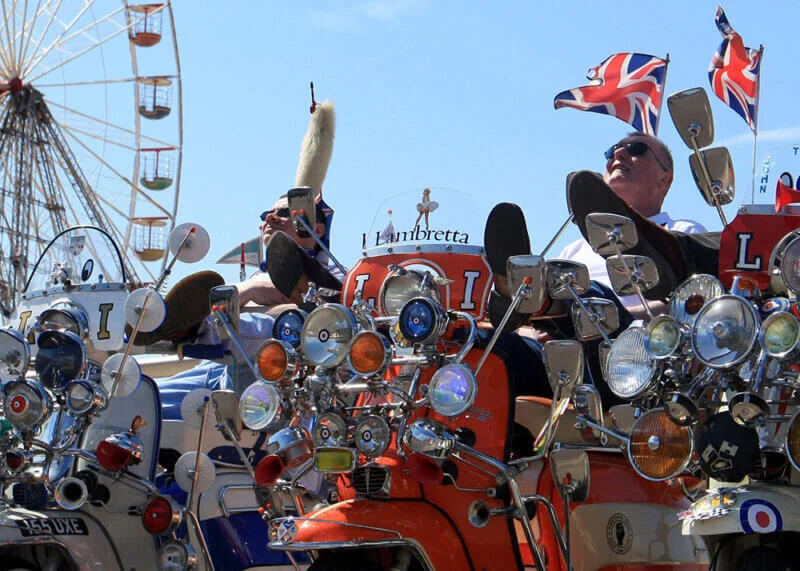 Scooter Event In Blackpool