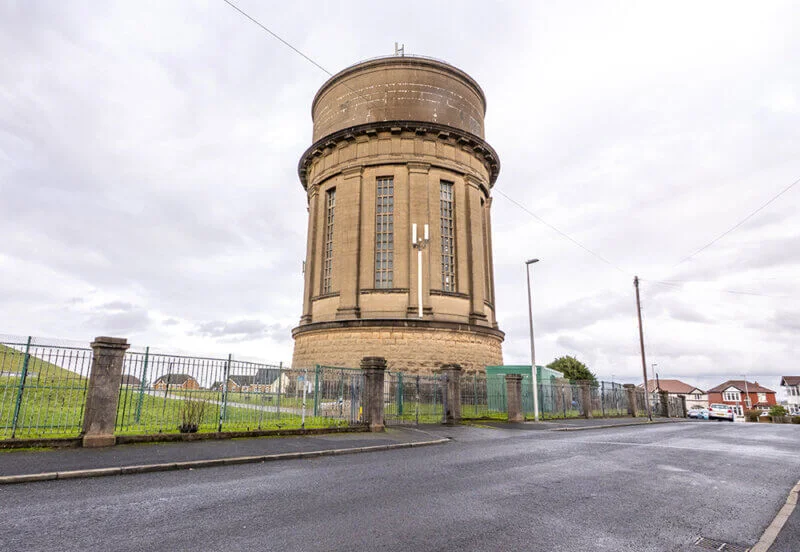 Iconic Warbreck Water Tower is Built