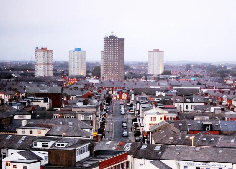 Three Tower Blocks are Demolished at Queens Park