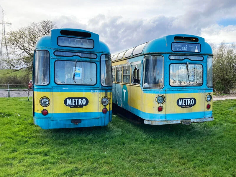 Two Blackpool Metro Trams Find a New Home