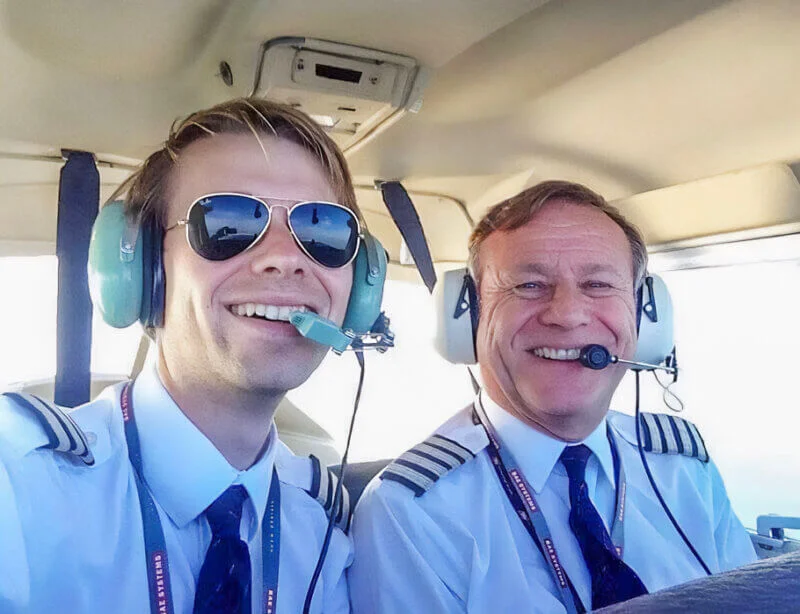 Fourth Generation Commercial Pilot in Westoby Family