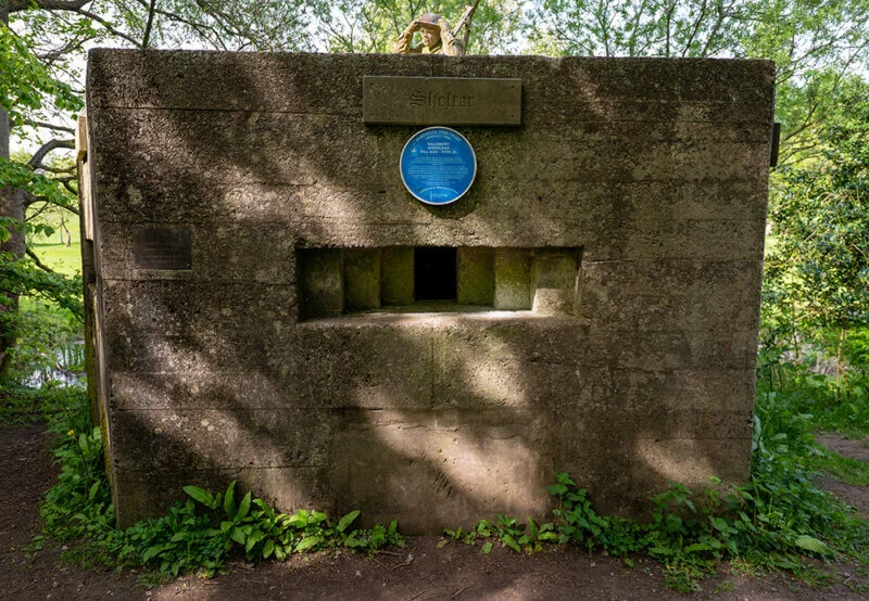 WWII Pillbox in Salisbury Woodlands at Stanley Park