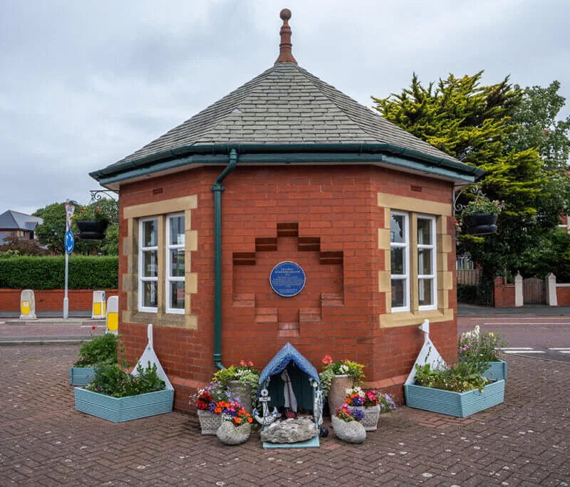 Tramway Shelter 1923 in Lytham St Annes