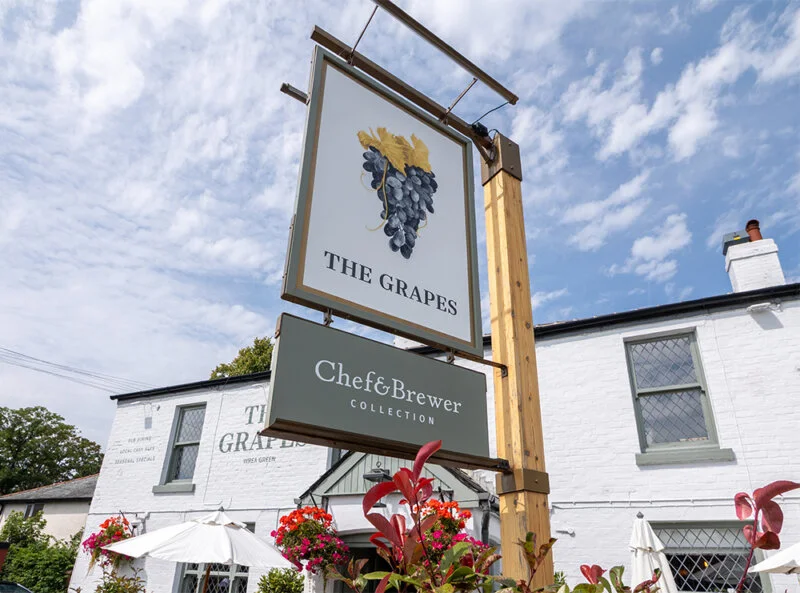 The Grapes Hotel & Pub in Wrea Green