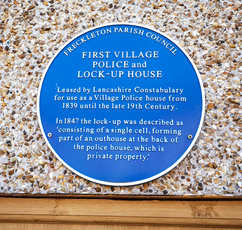 The First Village Police House in Freckleton Receives Blue Plaque