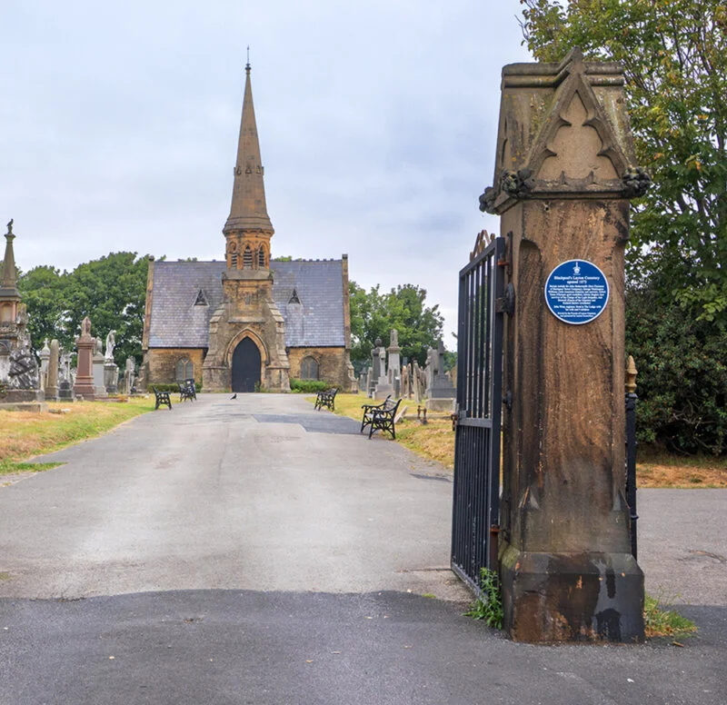Layton Cemetery Recognised with a Blackpool Blue Plaque