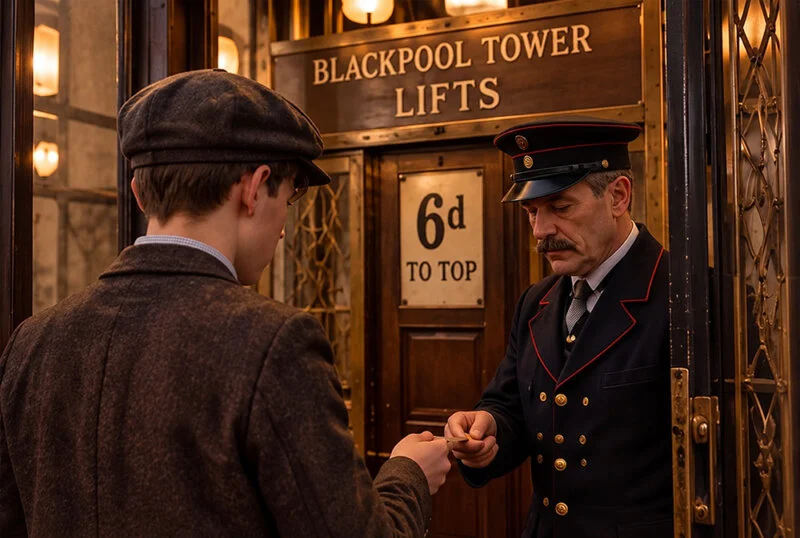 The Boy Who Spent His Last Sixpence at Blackpool Tower